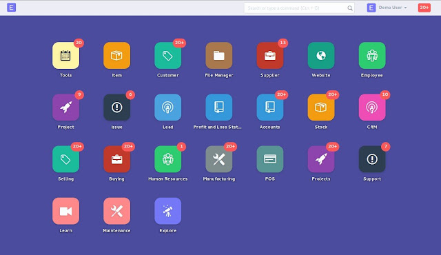 ERPnext - 100% mã nguồn mở ERP
