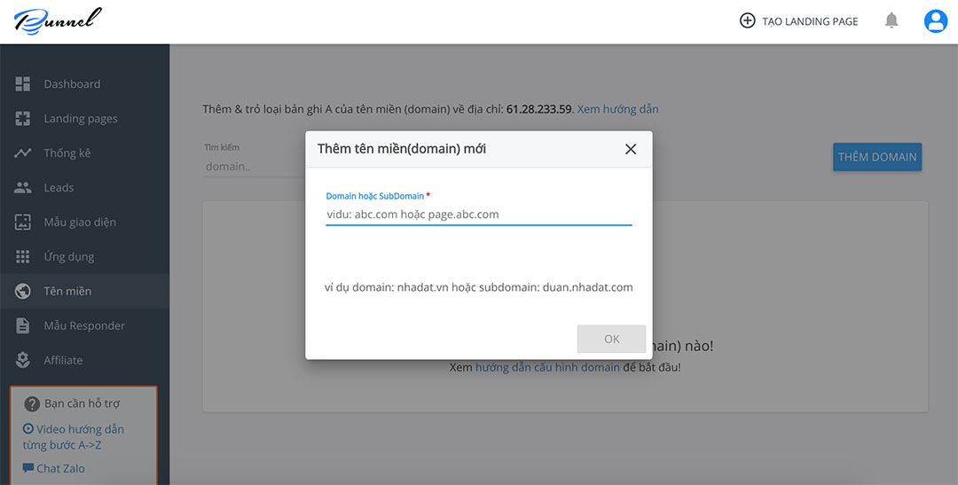 Xác thực tên miền Punnel