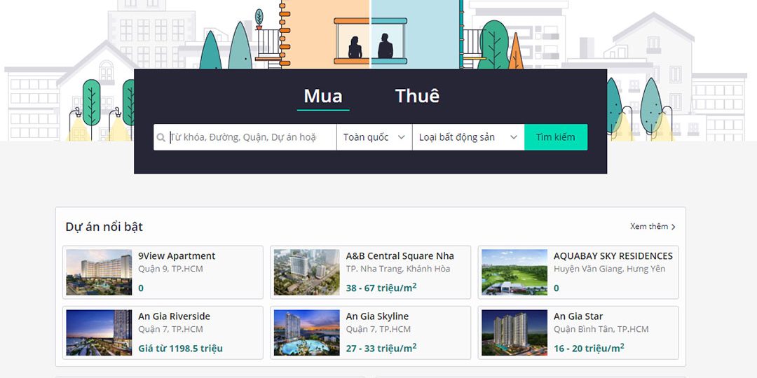 Mogi - Sàn TMĐT Bất động sản B2C